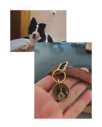 Custom Pet Tags Solid Copper Deep- Engraved Tag