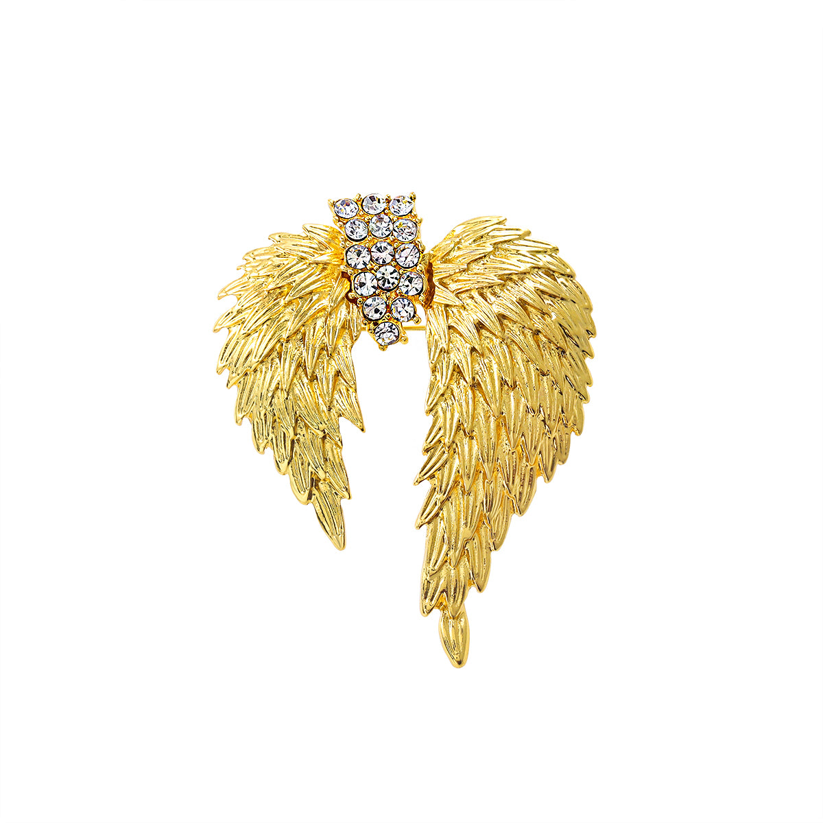 🕊️ Shining Angel Wings Brooch | Guardian & Freedom Pin 🕊️
