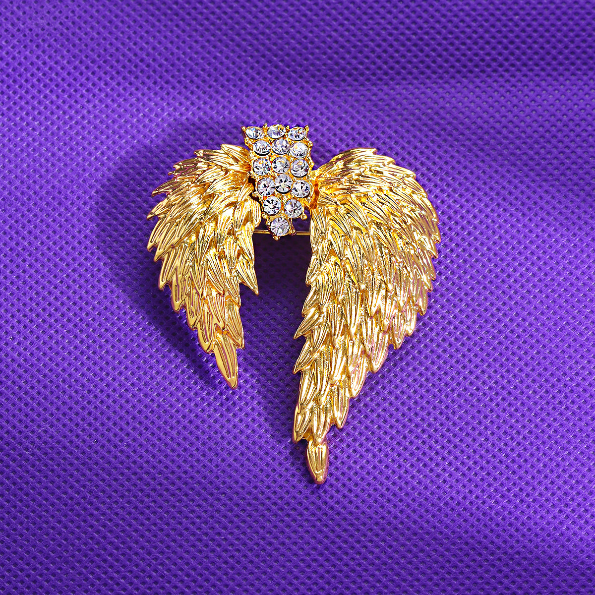 🕊️ Shining Angel Wings Brooch | Guardian & Freedom Pin 🕊️