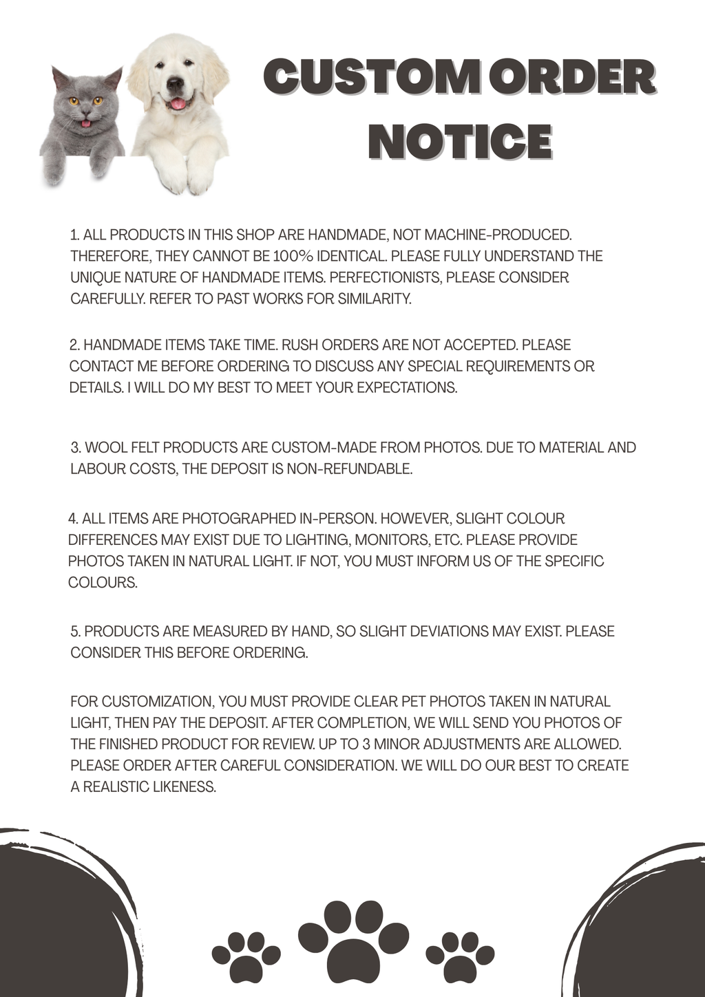 Custom 3D Pet Portrait Frame – Handmade Wool Felt Art