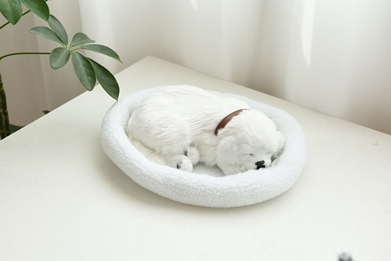 Breathing cats and dogs ornaments with A+ battery