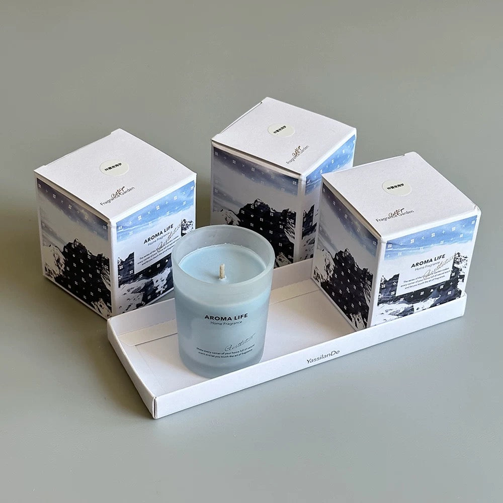 Natural Soy Wax Scented Candle in Gift Box