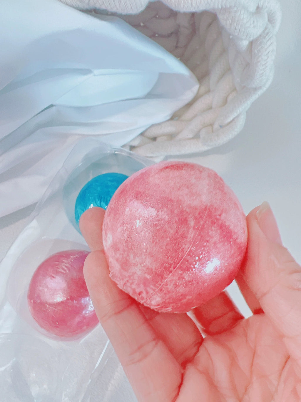 Ocean-Themed "Oh for Shore!" Bath Fizzer Gift Set (3-Pack)