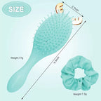 Festive Reindeer Hair Brush & Scrunchie Gift Set