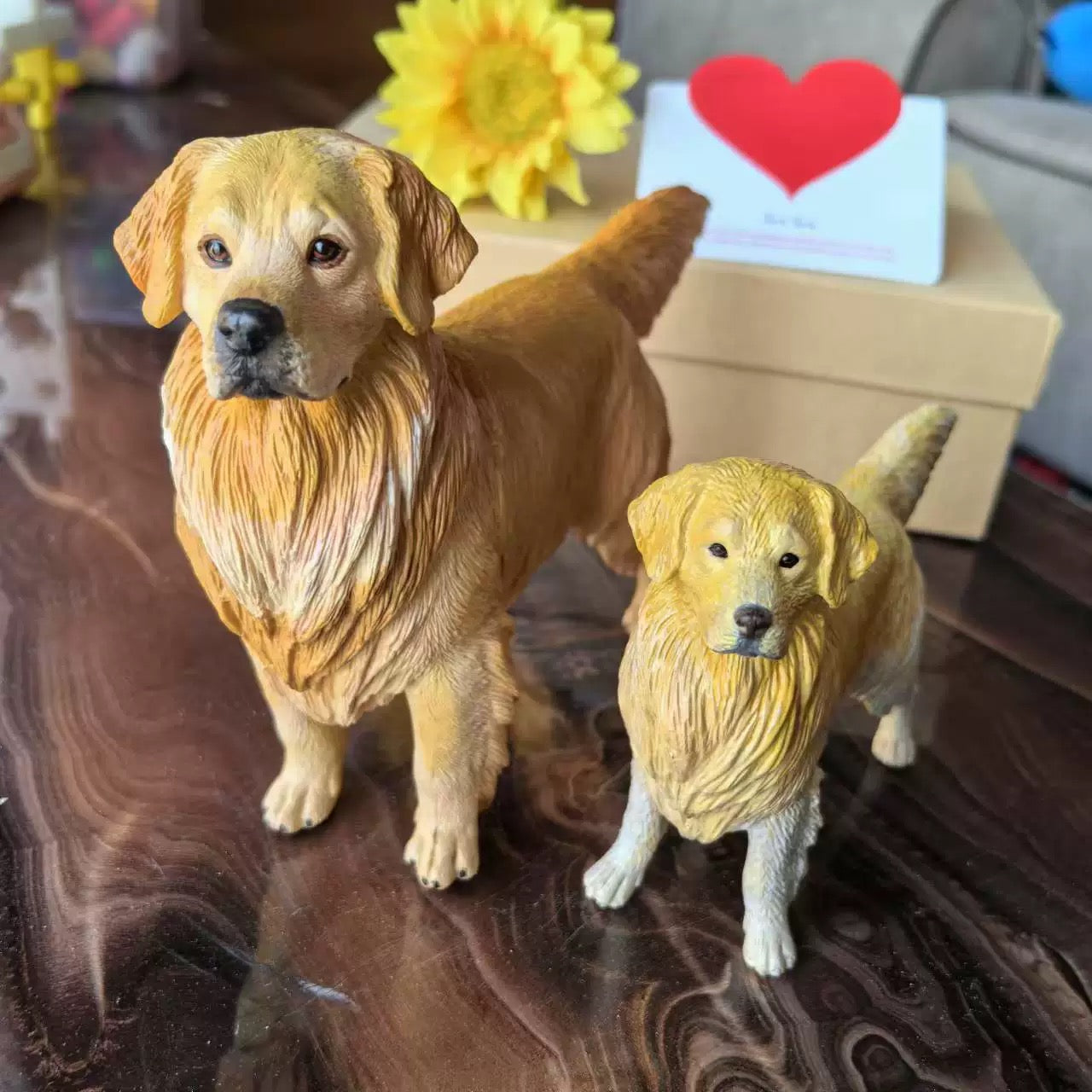 Custom Hand-Painted Pet Sculpture (From Your Photo)