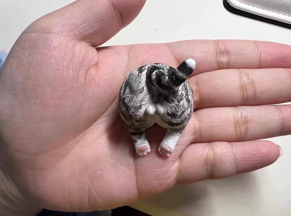 Custom Hand-Painted Pet Sculpture (From Your Photo)