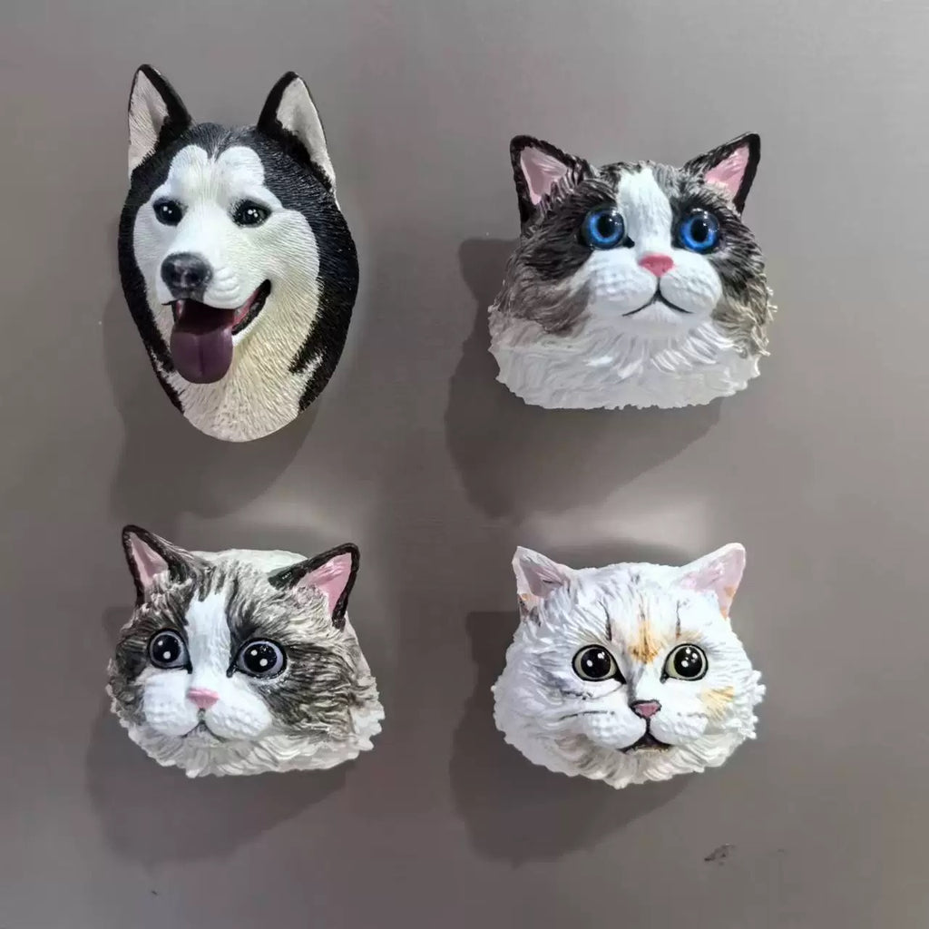 Custom Hand-Painted Pet Sculpture (From Your Photo)