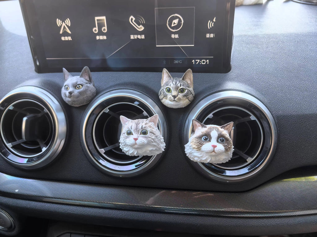 Custom Hand-Painted Pet Sculpture (From Your Photo)