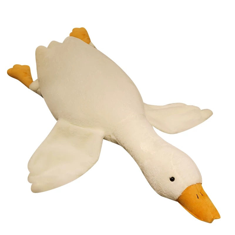 Big goose plush toy Large Comforting Doll