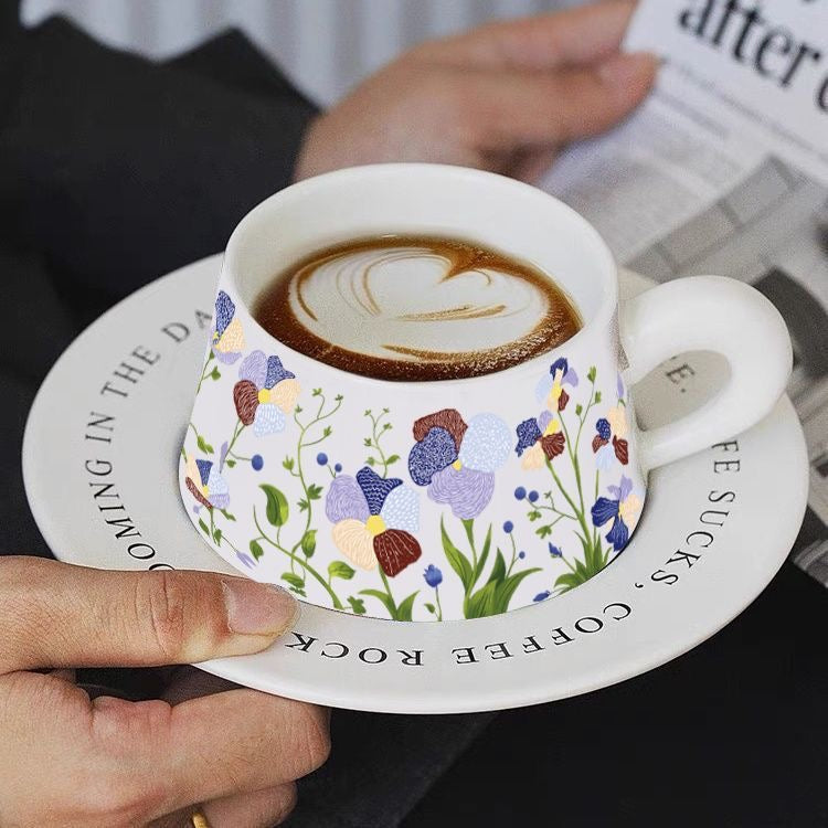 Elegant Coffee Cup Set – Porcelain Cups for Home, Office & Gifts