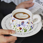 Elegant Coffee Cup Set – Porcelain Cups for Home, Office & Gifts