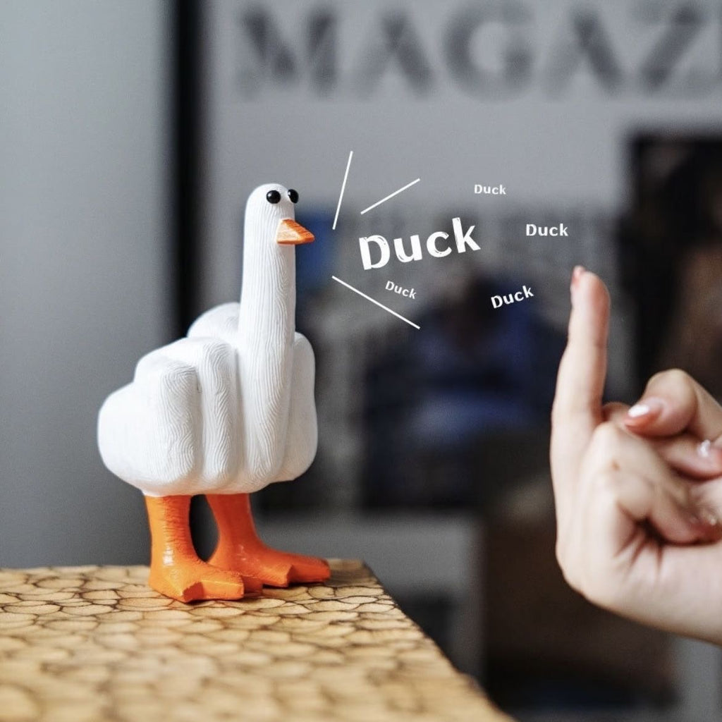 Duck you Ornament Phone Holder