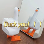 Duck you Ornament Phone Holder