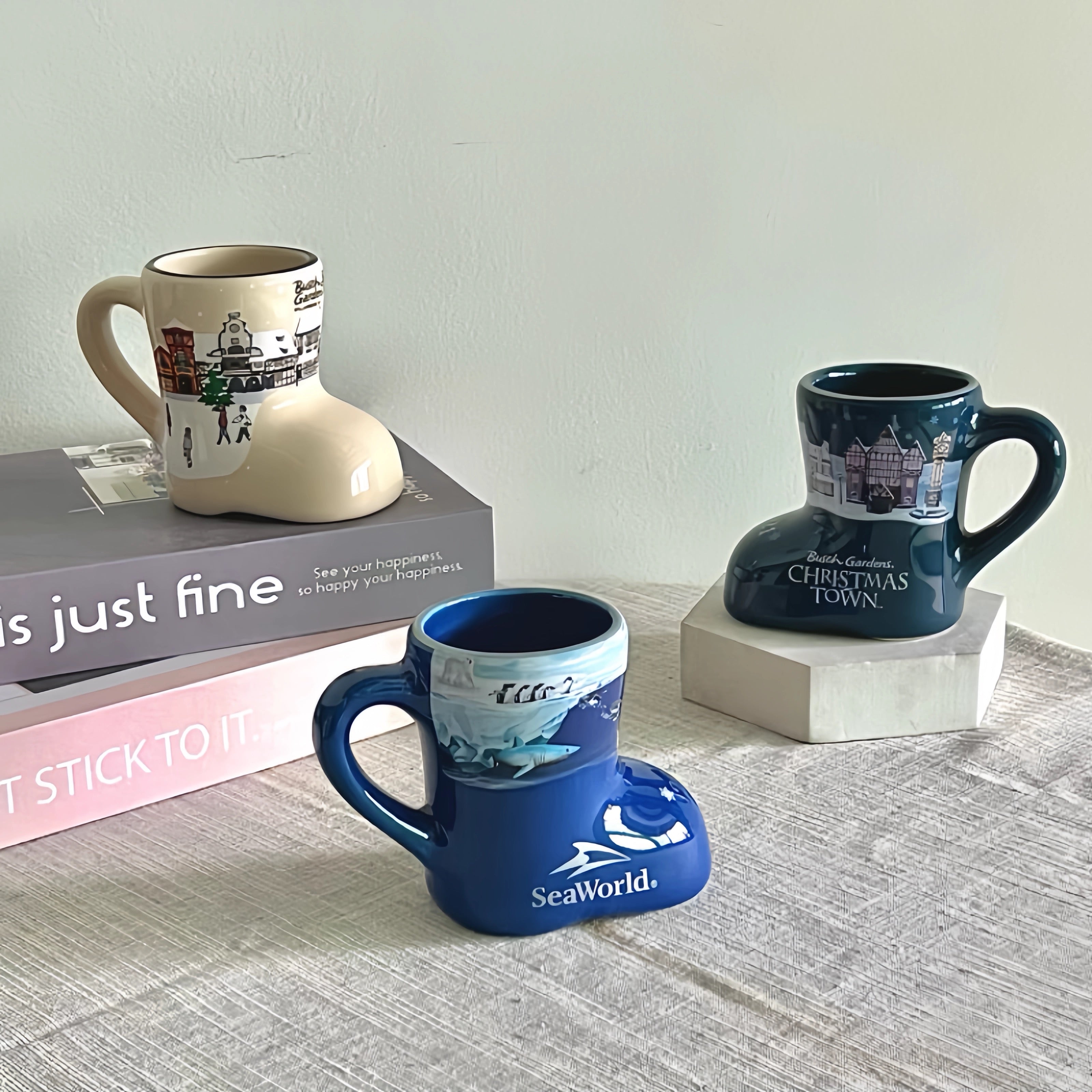 Christmas Boot Mug – Festive Ceramic Holiday Cup