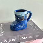 Christmas Boot Mug – Festive Ceramic Holiday Cup