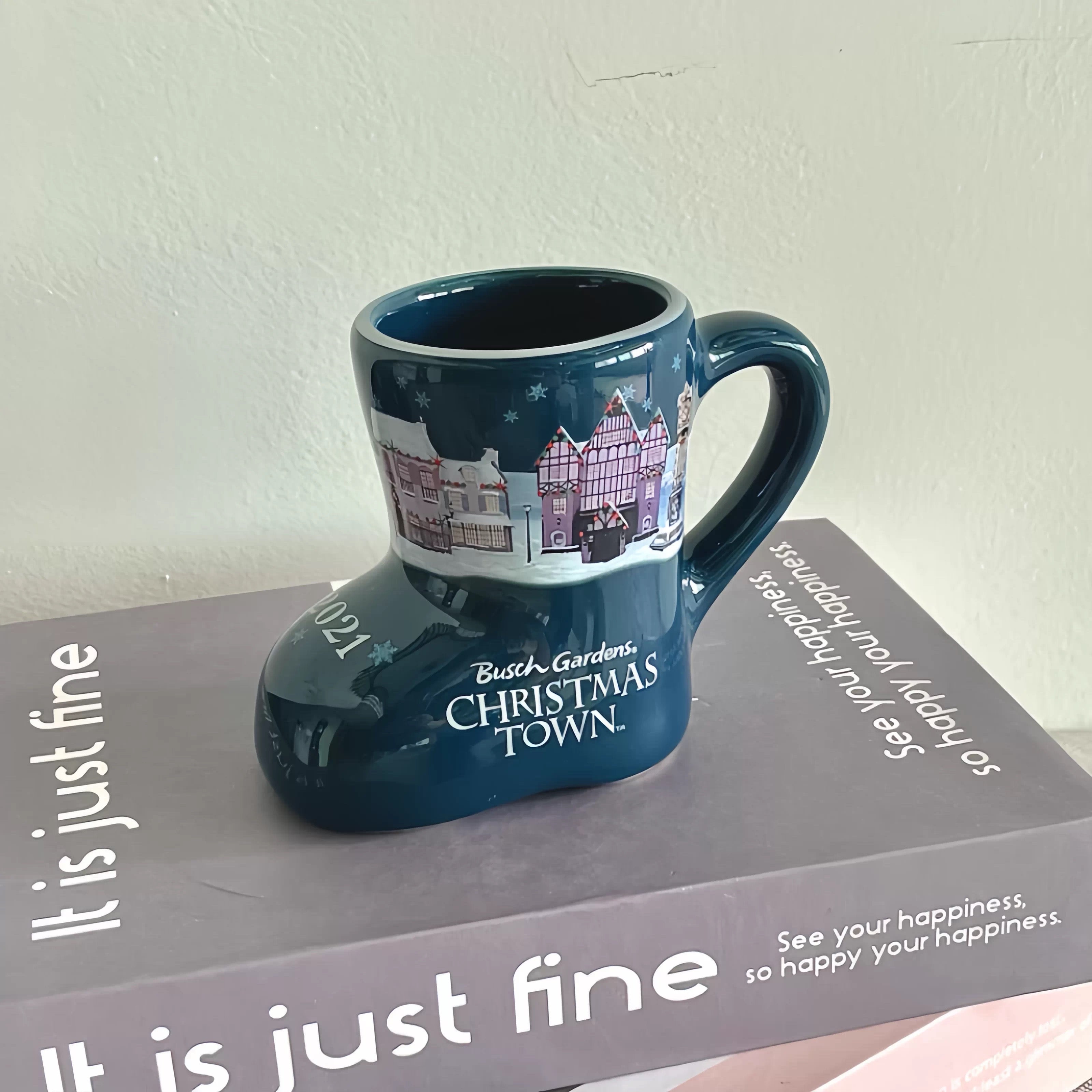 Christmas Boot Mug – Festive Ceramic Holiday Cup