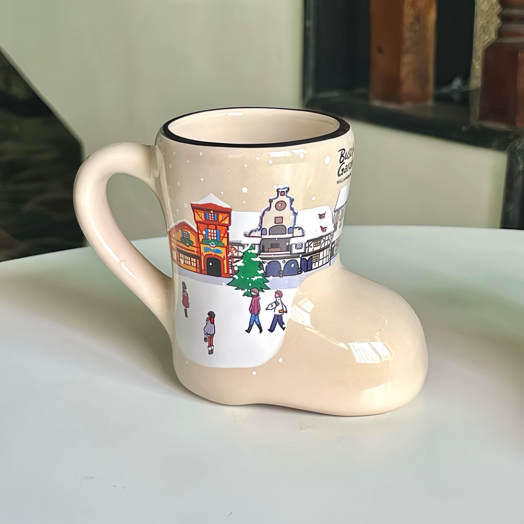 Christmas Boot Mug – Festive Ceramic Holiday Cup