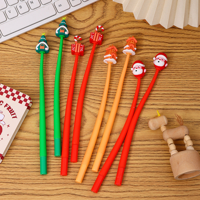 Festive Christmas "Shake" Gel Pens (0.5mm)