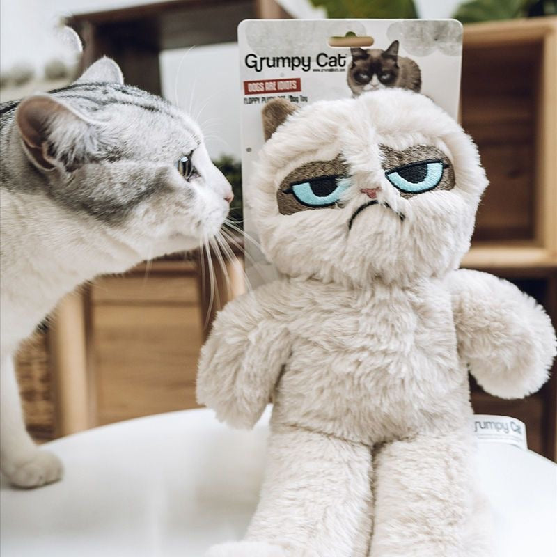 Grumpy Cat Plush Toy – Cute & Funny Stuffed Animal