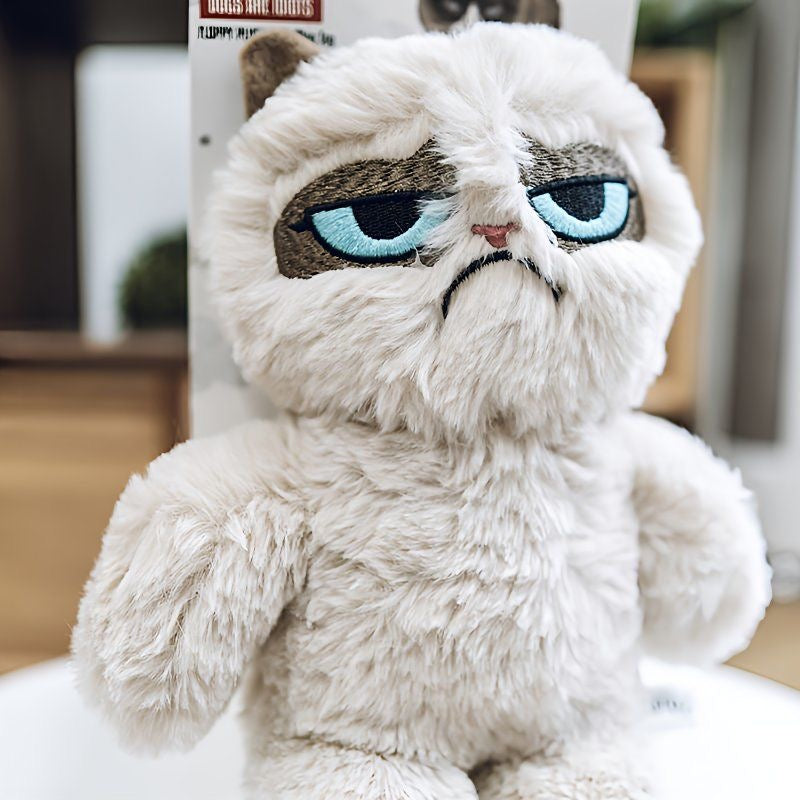 Grumpy Cat Plush Toy – Cute & Funny Stuffed Animal