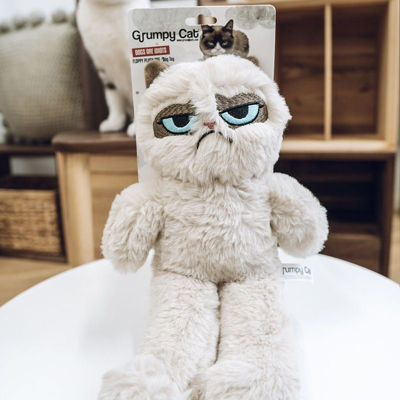 Grumpy Cat Plush Toy – Cute & Funny Stuffed Animal