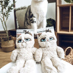 Grumpy Cat Plush Toy – Cute & Funny Stuffed Animal