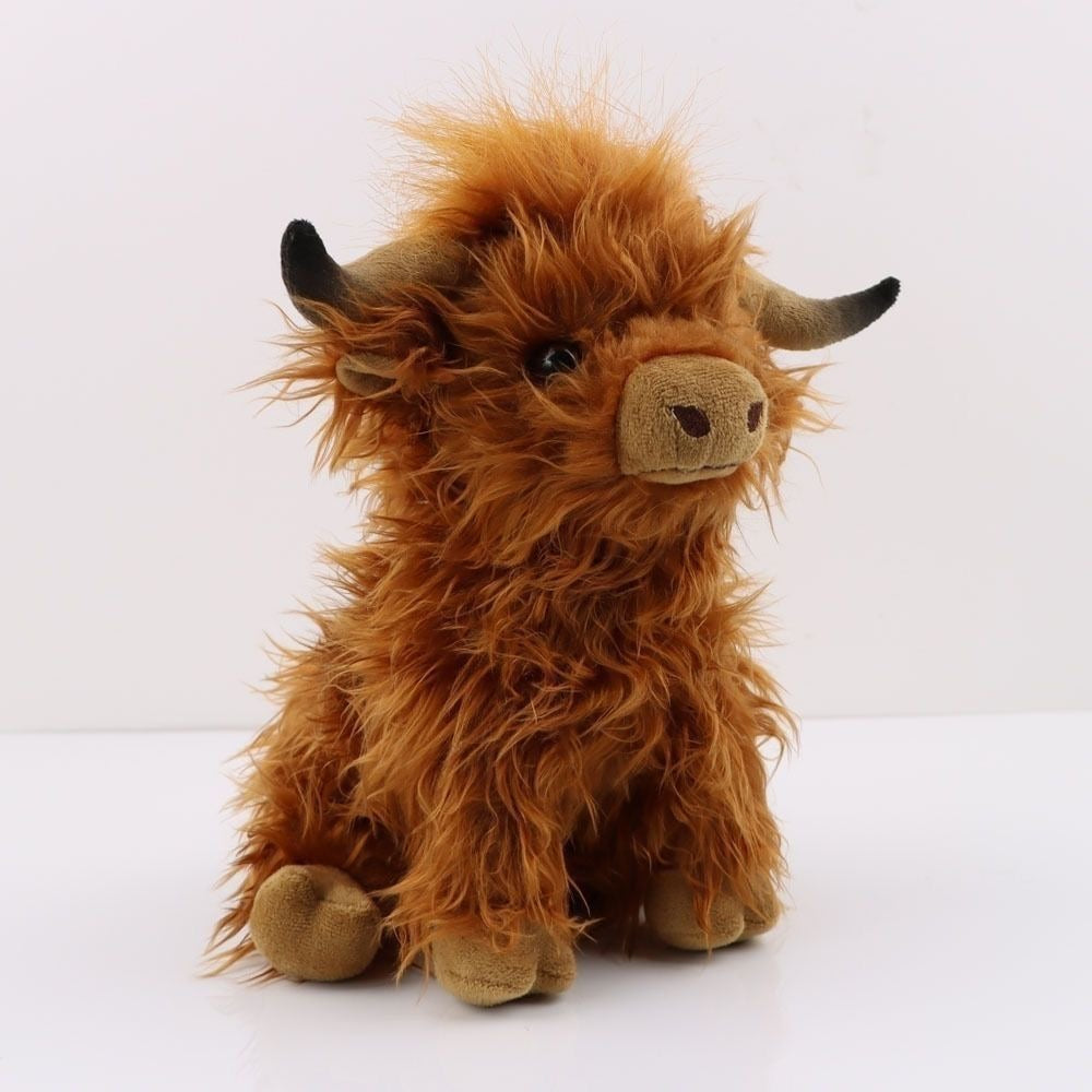 Highland Cow Plush Toy – Soft & Cuddly Stuffed Animal