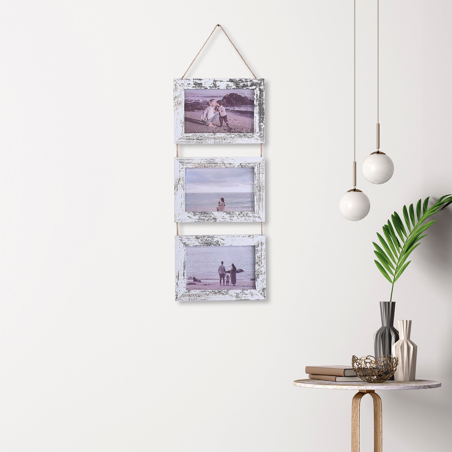 Modern Triptych Photo Frame – 3-Panel Picture Frame for Home & Office