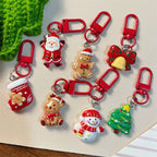 Festive Christmas Character Keychain / Bag Charm