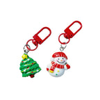 Festive Christmas Character Keychain / Bag Charm