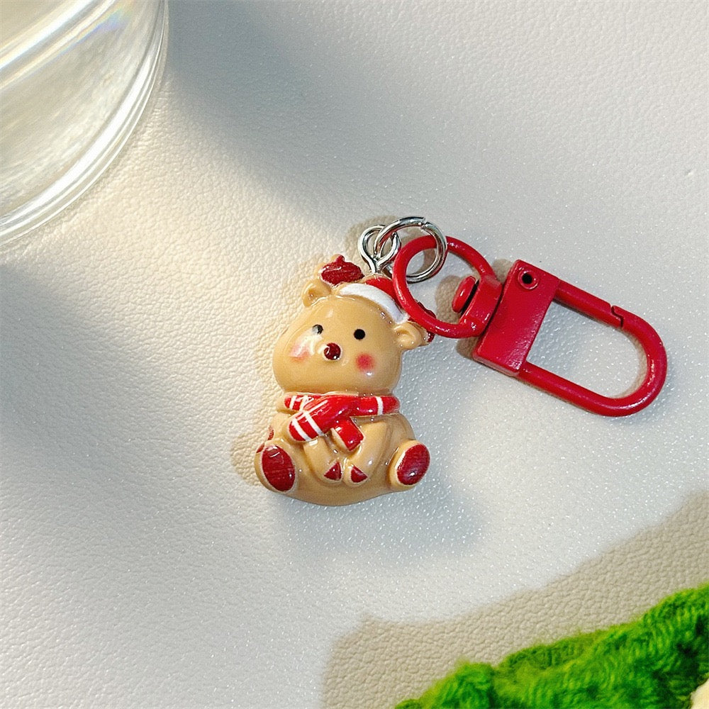 Festive Christmas Character Keychain / Bag Charm