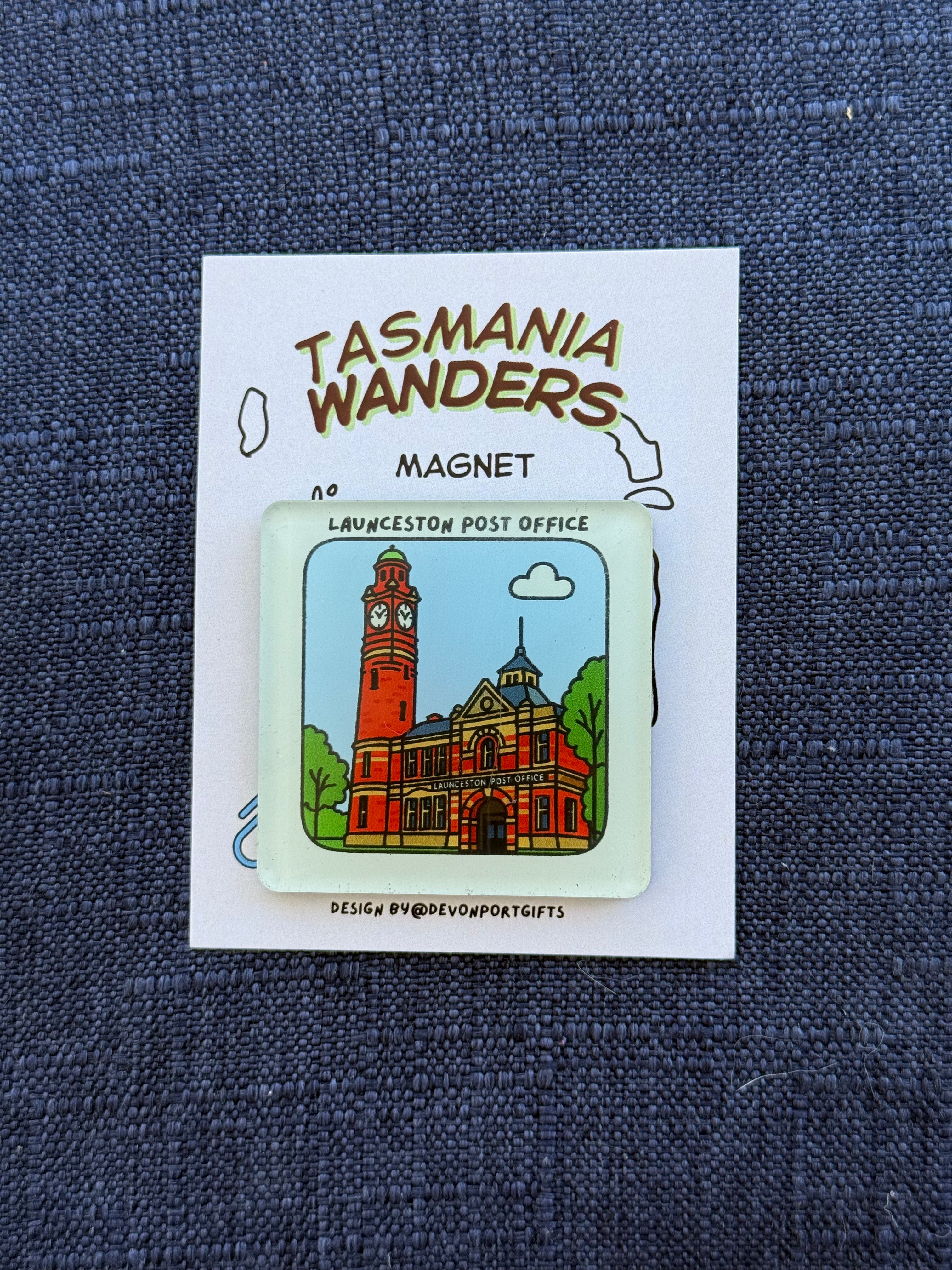 Launceston Post Office - Tasmania Wanders Magnets