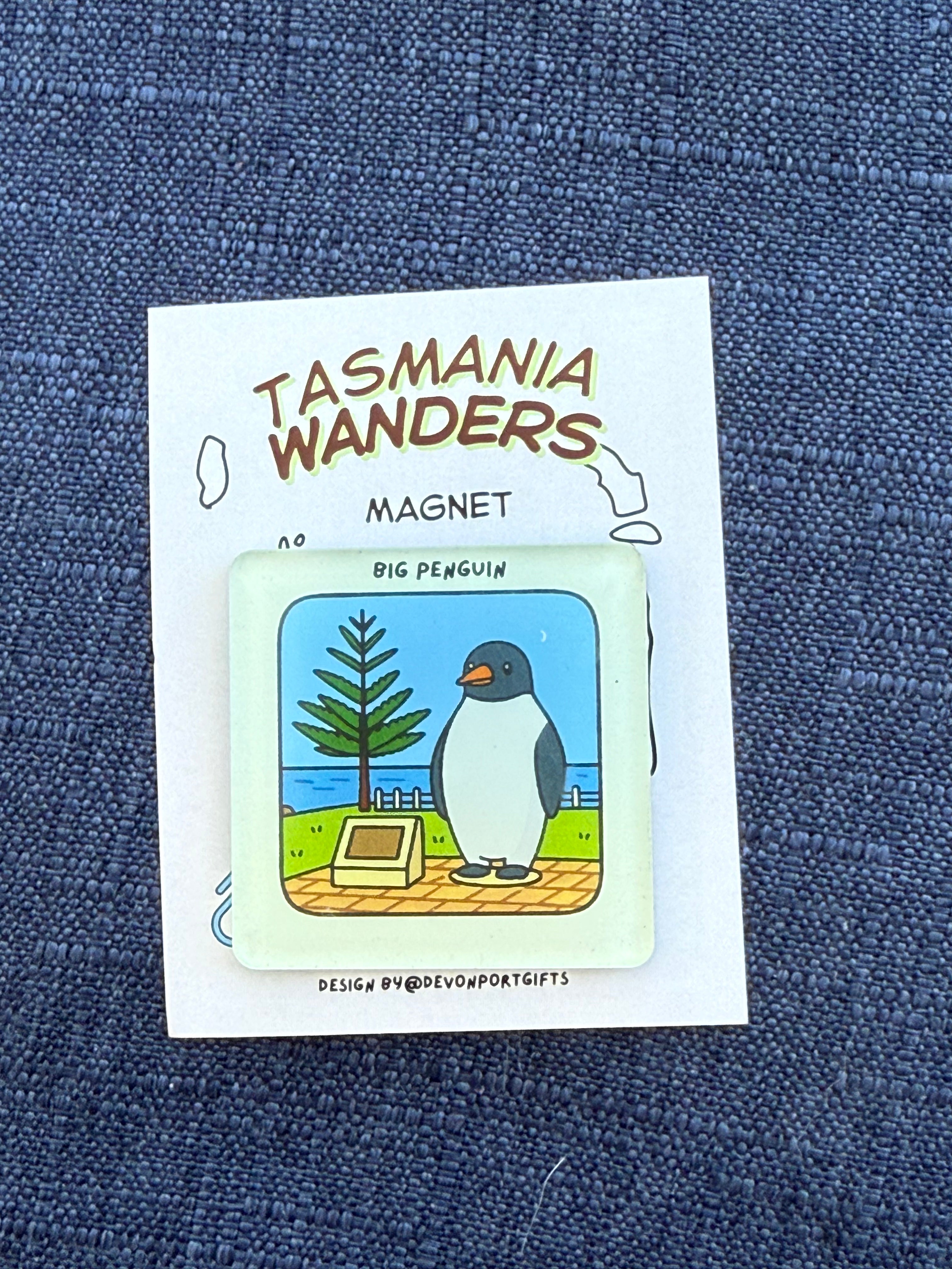 Big Penguin - Tasmania Wanders Magnets
