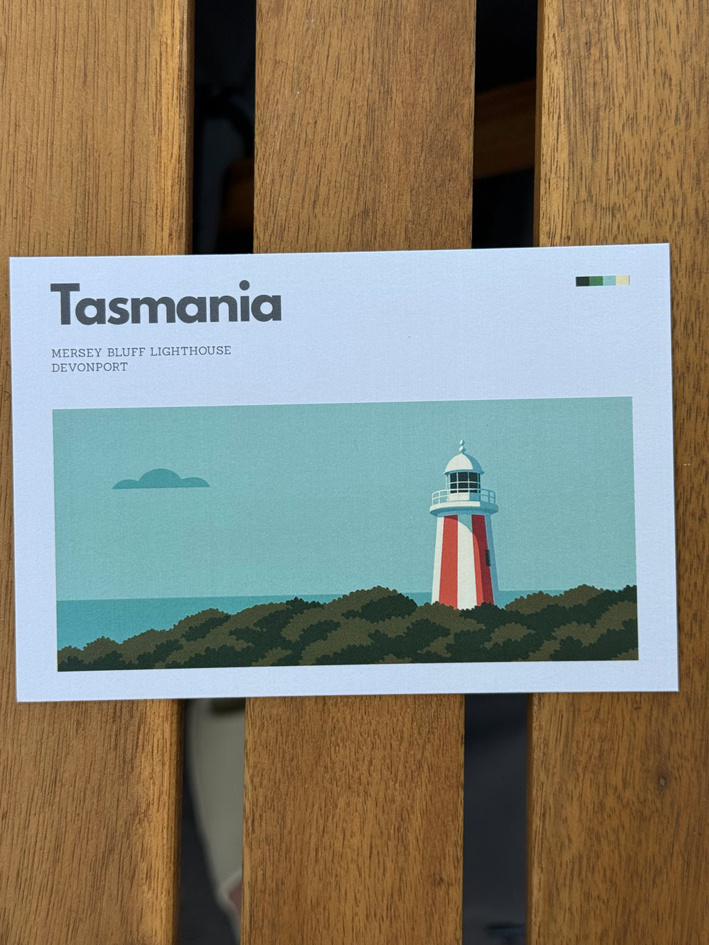 "Greetings from the Edge" Tasmania Highlights Hand-Drawn Postcard