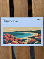 "Greetings from the Edge" Tasmania Highlights Hand-Drawn Postcard