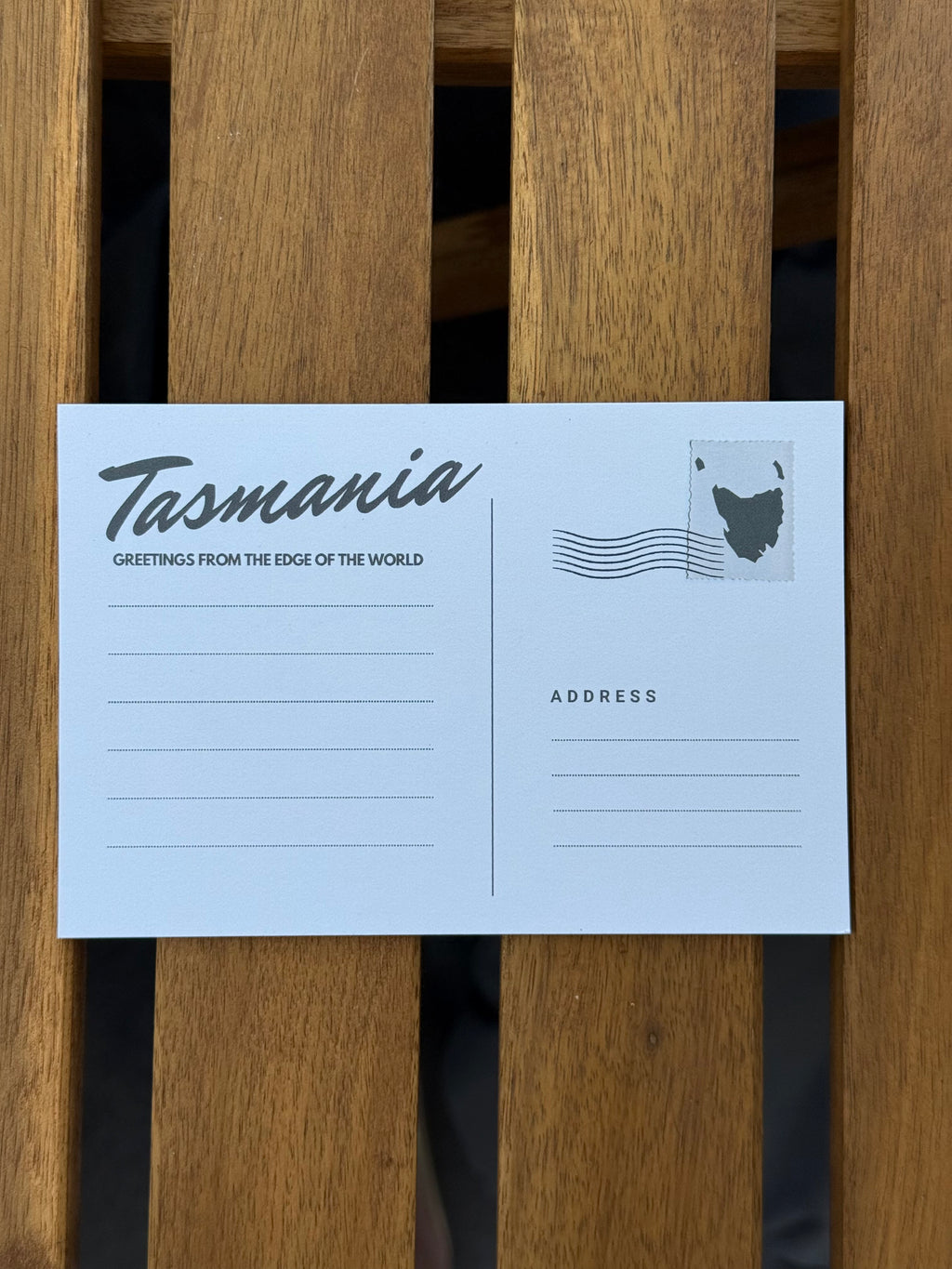 "Greetings from the Edge" Tasmania Highlights Hand-Drawn Postcard