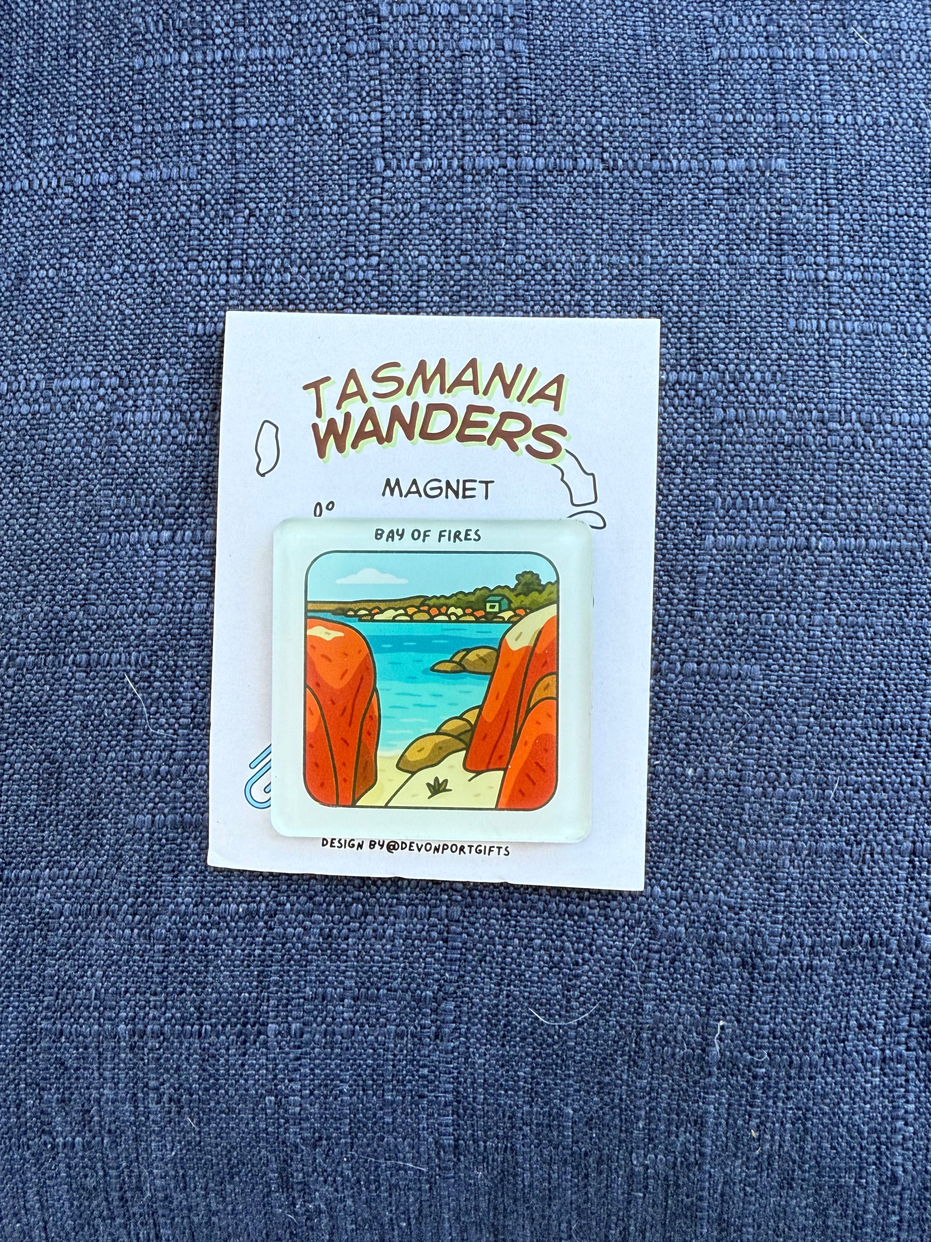 Bay of fires 2 - Tasmania Wanders Magnets