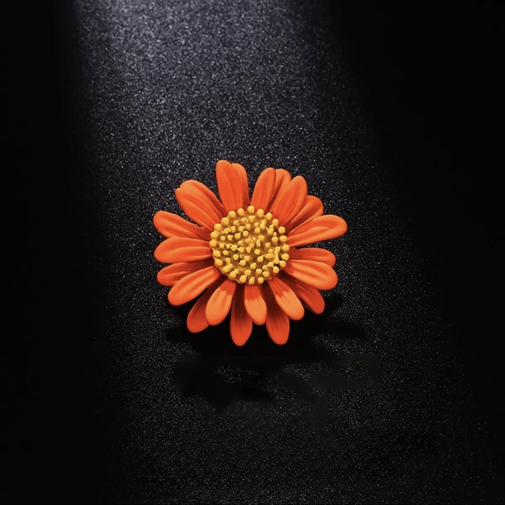 Vibrant Daisy Enamel Pin