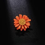 Vibrant Daisy Enamel Pin