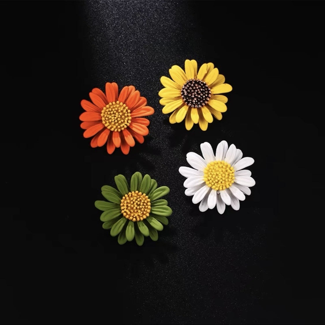 Vibrant Daisy Enamel Pin