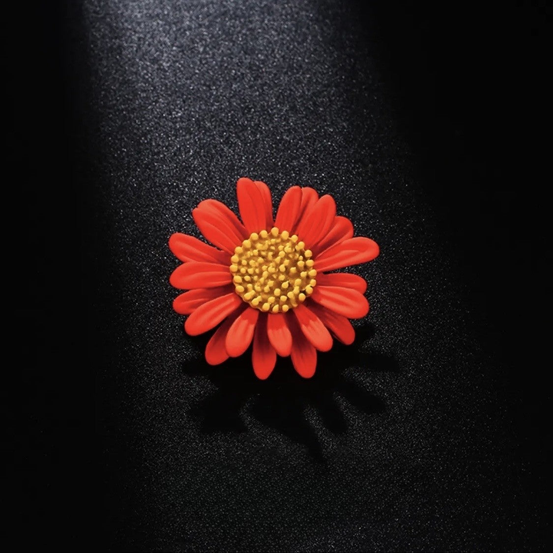 Vibrant Daisy Enamel Pin
