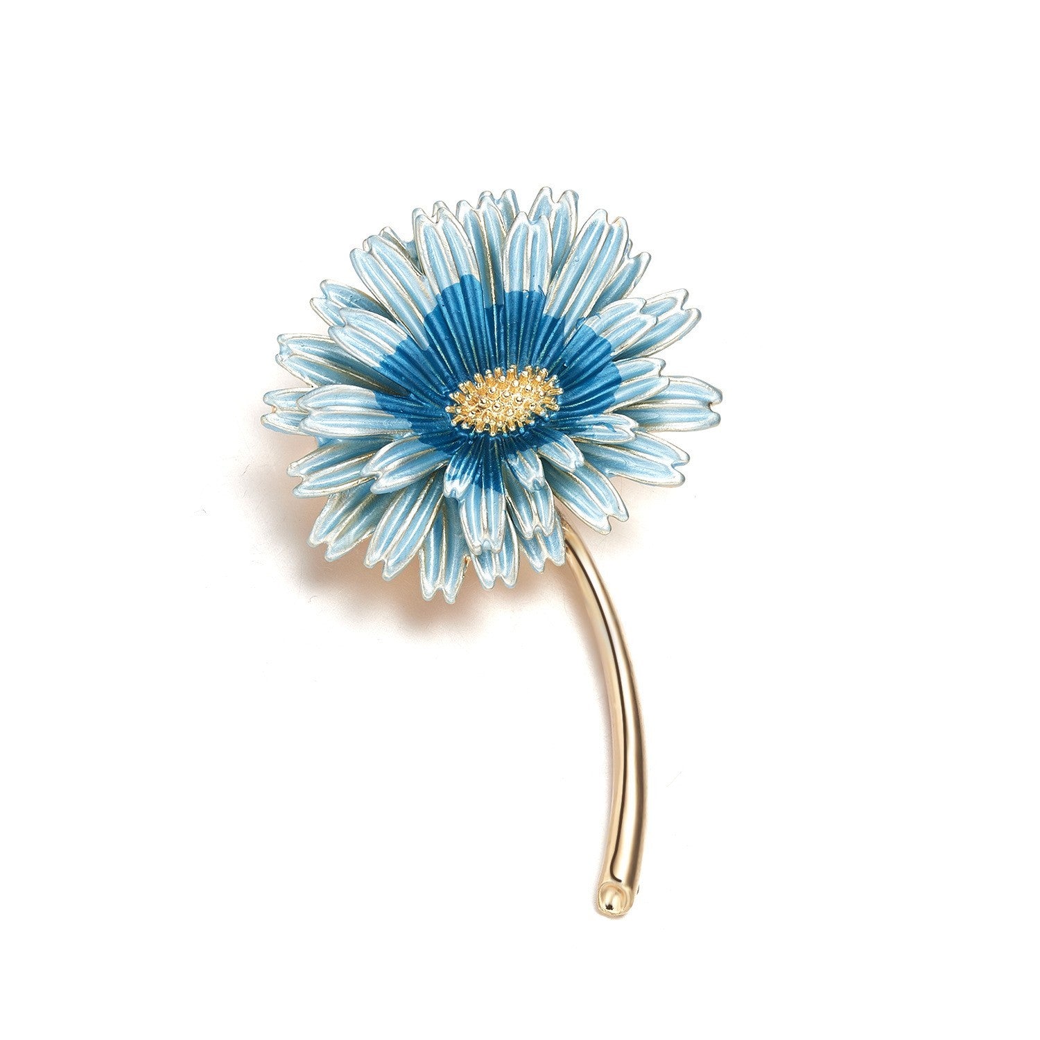 🌸 Elegant Gradient Flower Brooch