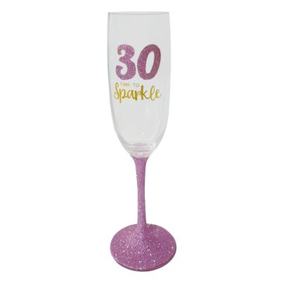 21st/30th/40th/50th/60th/70th/80th Birthday Champagne glasses