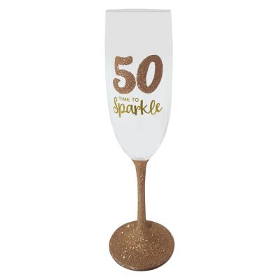 21st/30th/40th/50th/60th/70th/80th Birthday Champagne glasses