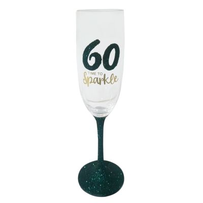 21st/30th/40th/50th/60th/70th/80th Birthday Champagne glasses