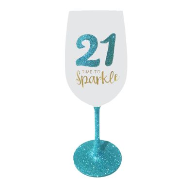 21th/40th/50th/60th/70th/80th Birthday Wine Glass