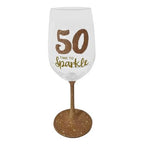 21th/40th/50th/60th/70th/80th Birthday Wine Glass