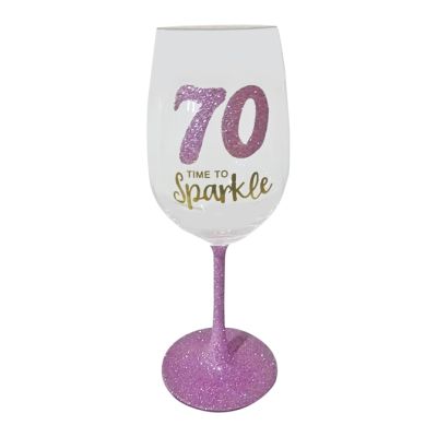 21th/40th/50th/60th/70th/80th Birthday Wine Glass