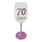 21th/40th/50th/60th/70th/80th Birthday Wine Glass