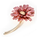 🌸 Elegant Gradient Flower Brooch